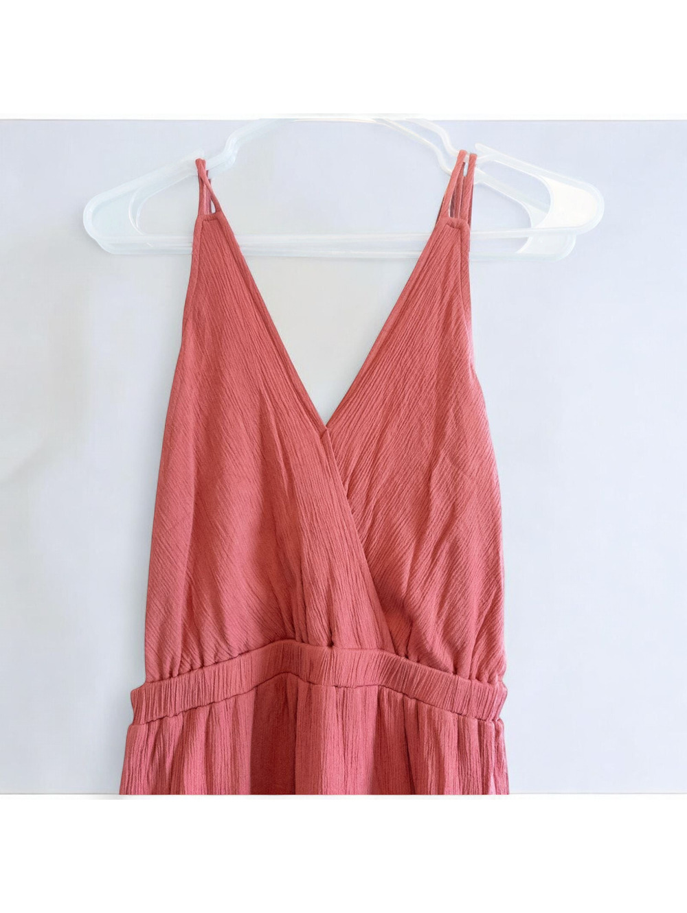 Lulus Rusty Rose Maxi Dress Pink Backless Womens Medium - Picture 6 of 15